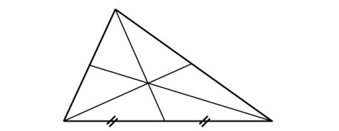 How to draw the centroid of a triangle?